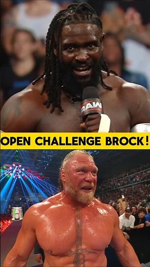 Oba FEMI Open Challenge For BROCK Lesnar At NIGHT OF CHAMPIONS 2026 😳 #brocklesnar #obafemi #wwe