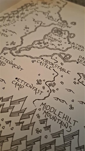 Weekend mapmaking... #cartography #fantasymap #drawing #mapmaking #fantasyart #worldbuilding