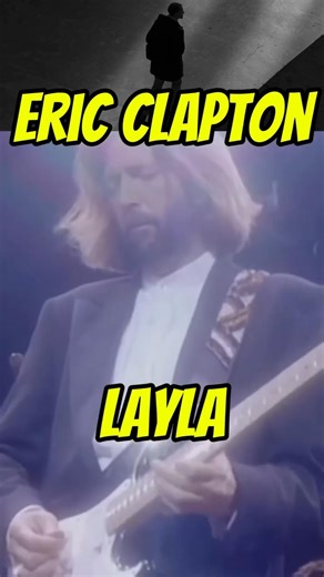 The Legendary Guitar Riff: Layla by Eric Clapton 🔥 #shorts