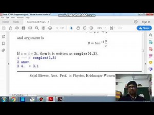 Basic SCILAB Complex numbers