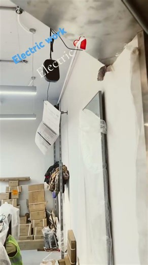 Complete my work electrical and CCTV and sound system plus AC #electricalinstall￼