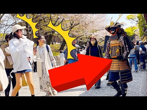 #1 SAMURAI Mannequin Prank in Kyoto Japan