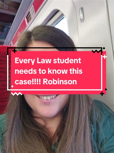 Robinson... Every Law student needs to know this negligence case #teachlaw #bteclaw #lawstudent #alevellaw #robinson