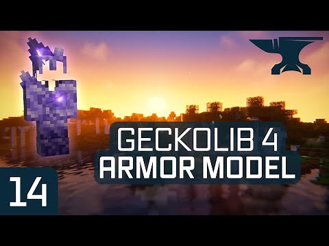 Minecraft 1.19.4 - Forge Modding Tutorial: Geckolib 4 - Custom Armor Model | #14