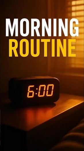 ✅ Morning Routine for Productivity | 3 Simple Steps to Focus All Day