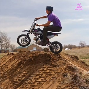 13K views · 212 reactions | SURPRISING Shred Eighty With a Backyard Pit Bike Track #pitbikes | The Rad Factory | Facebook