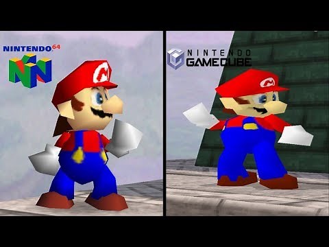 Super Smash Bros: Nintendo 64 Original vs Gamecube Melee 64 Mod (HD)