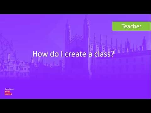How do I create a class?