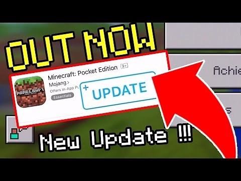 NEW Minecraft Pocket Edition Update RELEASED on ALL DEVICES!!! // NEW Minecraft PE Update OUT NOW