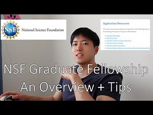 NSF Graduate Fellowship: Overview for Beginners