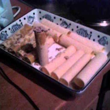 Mit Hackfleisch gefüllte Cannelloni