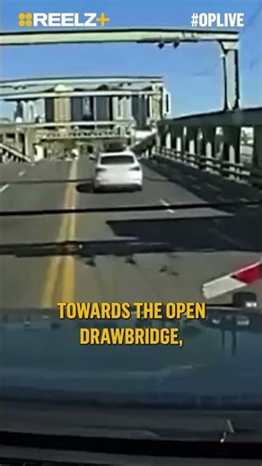 Car Goes Airborne Over Raised Bridge During Seattle Pursuit
