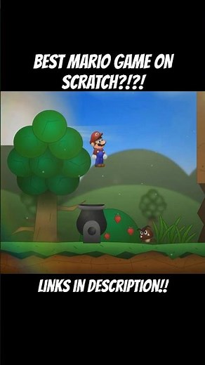 UNBELIEVABLE Mario Game in SCRATCH?!?