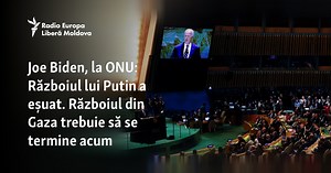 Biden, la ONU: Războiul lui Putin a eșuat. Războiul din Gaza trebuie să se termine acum