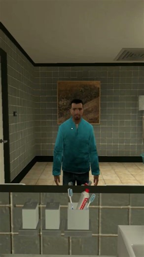 I think there's a Pou in the bathroom #shorts