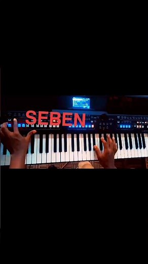 HOW TO PLAY SEBEN #piano