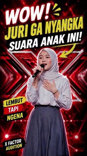 WOW! Juri Tak Menyangka, Suara Lembut Gadis Berhijab Ini Bikin Merinding
