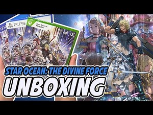 Star Ocean The Divine Force (PS4/PS5/Xbox One/XSX) Unboxing