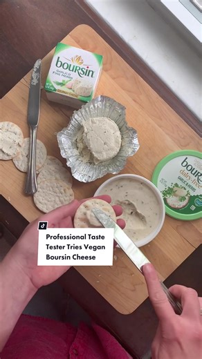 Trying Vegan Boursin Cheese: Taste Test Review
