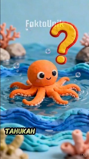 Fakta unik tentang hewan gurita 🐙
