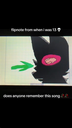 Nostalgic Flipnote Animation from My Teen Years