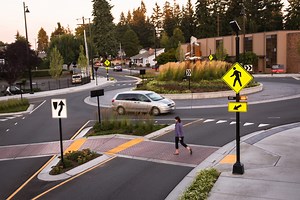 Five Corners Roundabout with RRFBs | Case Study | Carmanah Traffic