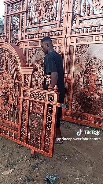 Stunning Wrought Iron Gate and Fence Installation
