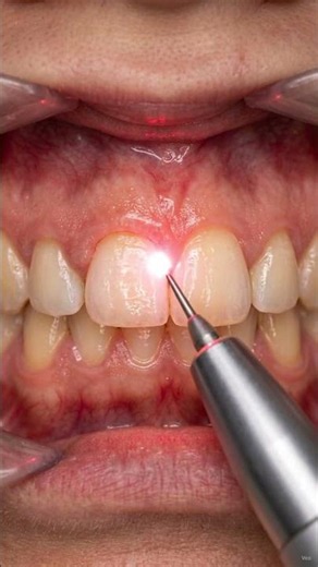 Fixing a Front Tooth That Disappeared Under the Gums Instantly!