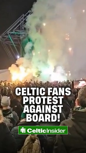 💥 "𝘼𝙇𝙇 Celtic fans against the board." Watch two NEW angles as Celtic fans stage protest against the board before Falkirk clash - this is 𝙞𝙣𝙘𝙧𝙚𝙙𝙞𝙗𝙡𝙚. 😱 | Celtic Insider