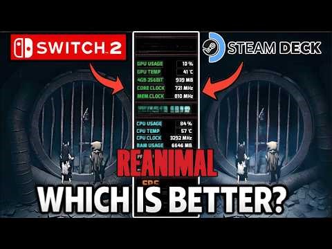Nintendo Switch 2 vs Steam Deck in Reanimal — Which Feels Better?