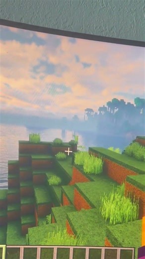 #minecraft #minecraftbuilding #outdoors Bliss shaders with, ELRT Java textures