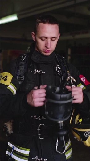 Firefighter Gear Up:🧑‍🚒#shorts #shortfeed #rescue