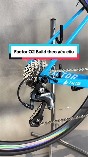 Xe đạp đua Factor O2 Ráp cấu hình ổn áp chỉ 18 triệu #XedapduaFactorO2 #Xedapduaraptheoyeucau #Tongkhoxedapthethao #Xedapthethaochinhhang