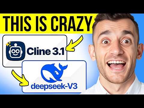 NEW DeepSeek-V3 + Cline FREE AI Coder 🤯