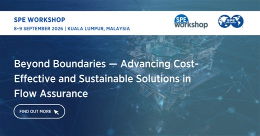 SPE Workshop: Flow Assurance | 8–9 September 2026