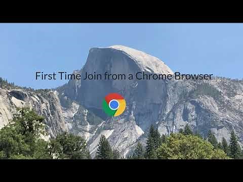 GoToWebinar - First Time Join from Chrome