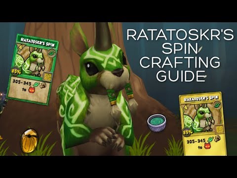 Wizard101: Crafting Ratatoskr's Spin