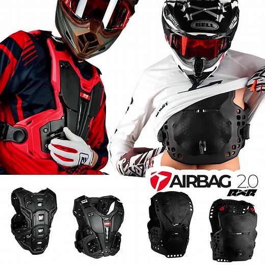 Check out the new RXR Protect's range, Airbags 2.0 always inflated, usable under or over the jersey and customizable. ✅️ Thin and light airbag 2.0 ✅️ Always inflated 💨 Very ventilated 📦 Free express delivery | RXR PROTECT