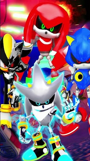 Sonic vs Shadow Vs Silver(& Knuckles)