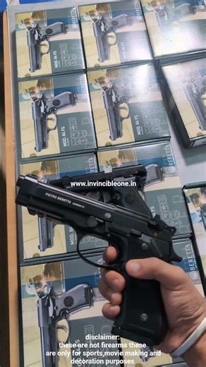 Umarex Beretta 84FS CO2 BB Airgun in India no license needed#shorts