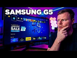 Samsung Odyssey G5 Gaming Monitor Unboxing & Full Setup