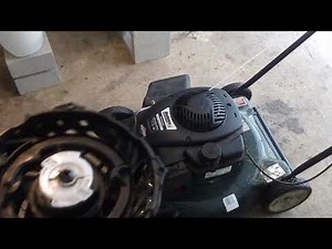 Bolens 125cc Lawn Mower Recoil Starter Flaw