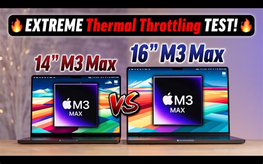 【4K】M3 Max MacBook Pro 14英寸 vs 16英寸 - 详细对比 | 作者：Max Tech | 机翻中文