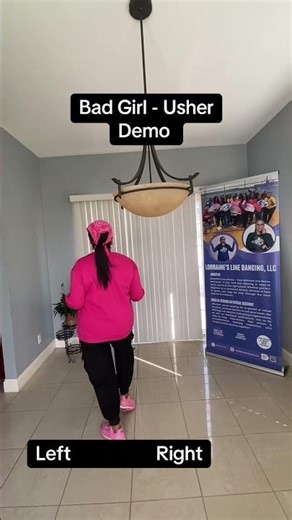 Bad Girl - Usher - Demo/Tutorial - Lorraine’s Line Dancing