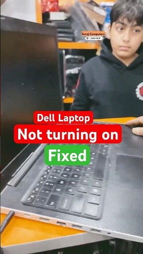 Dell Laptop Not Powering On | Charger / Adapter Issue Explained #shorts