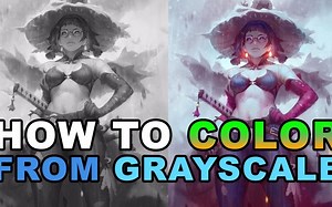 【Bmsolari】灰白稿叠色演示step by step by Bmsolari