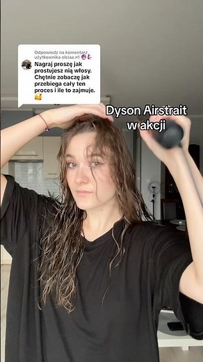 Suszarki-Prostownica Dyson Airstrait w akcji. Jak działa i jak się nią posługiwać