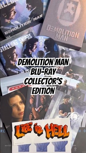 Demolition Man 4K Collector’s Edition Arrow Video #4k #love #youtubeshorts #reels #movie #fun #film