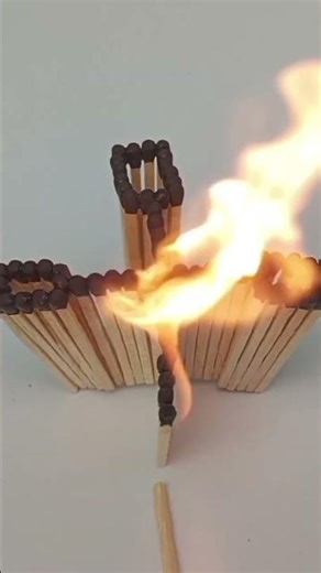 ART WITH MATCHSTICKS 🔥