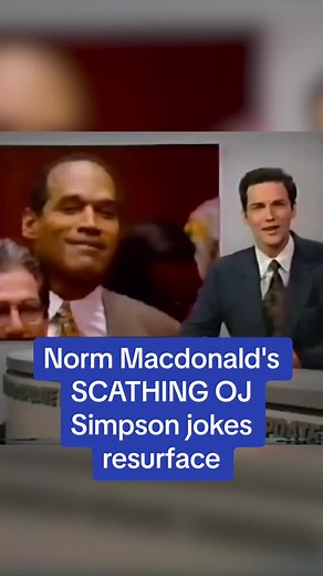 SNL star Norm Macdonald's brutal takedown of OJ Simpson during his trial has resurfaced after the former NFL star's death. The Weekend Update host was fired for the scathing jokes, which he believed was due to the head of NBC's close relationship with Simpson. 🎥 Saturday Night Live / Conan #normmacdonald #ojsimpson #conanobrien #snl #saturdaynightlive #weekendupdate #news #celebritynews